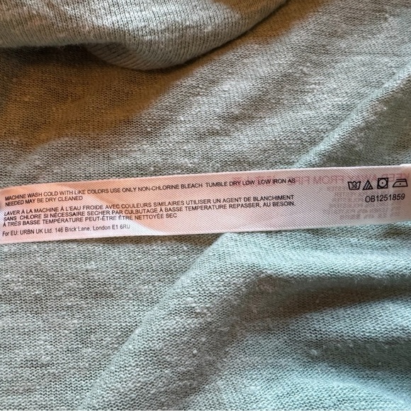 FP Beach Free People Oversized Button Down Tunic Shirt - Small - Picture 11 of 12